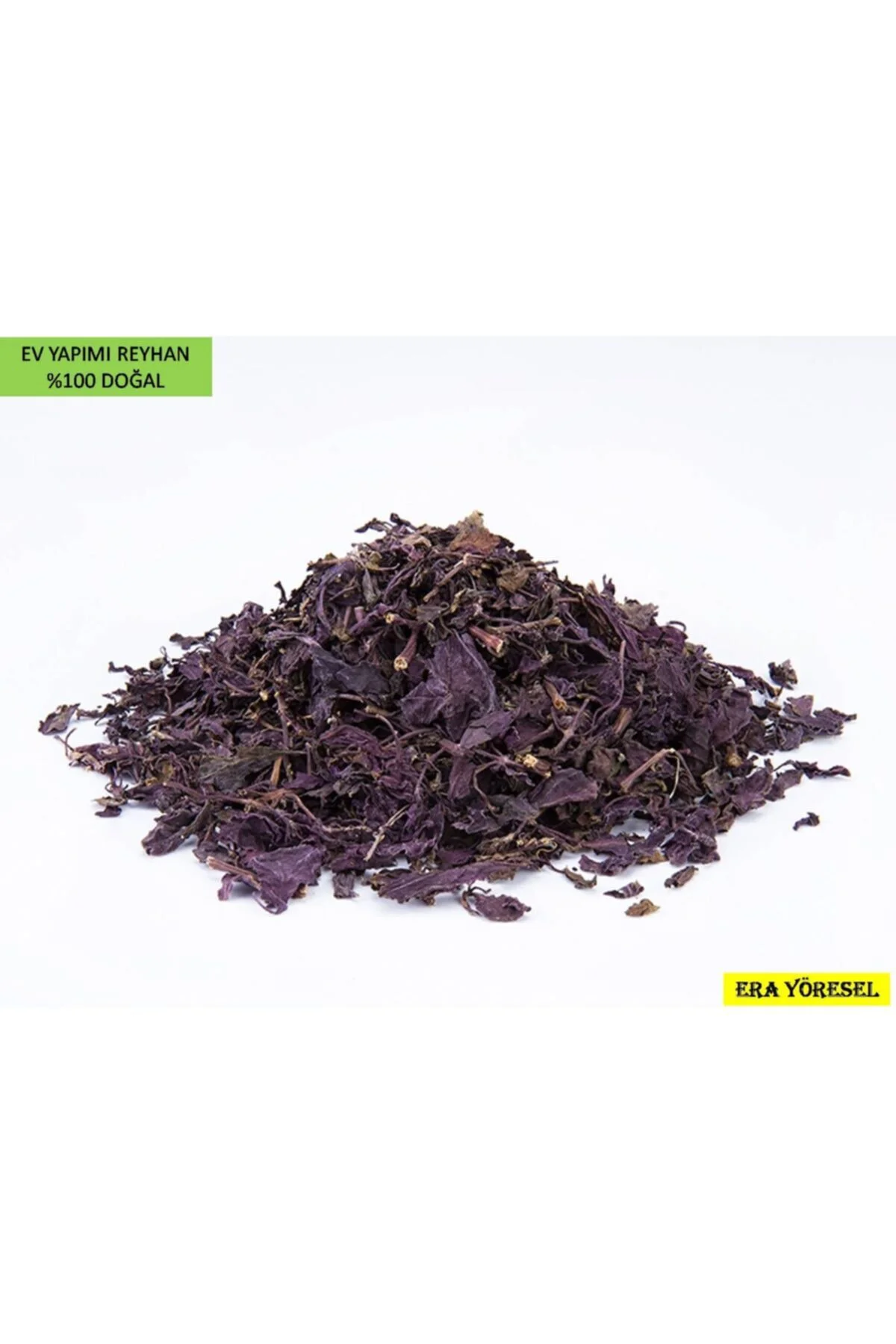 Organik Mor Reyhan Kurusu Ev Yapımı 100 Gr