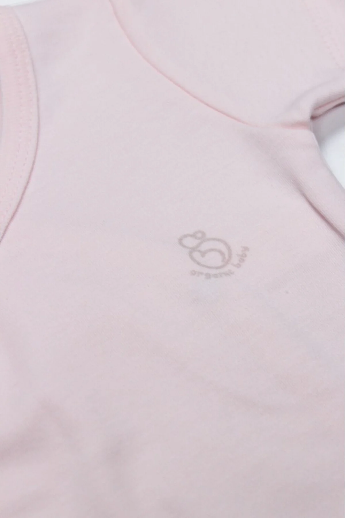 Organik Natural Basic Style Kruvaze Uzun Kol Body BS17102 Pembe