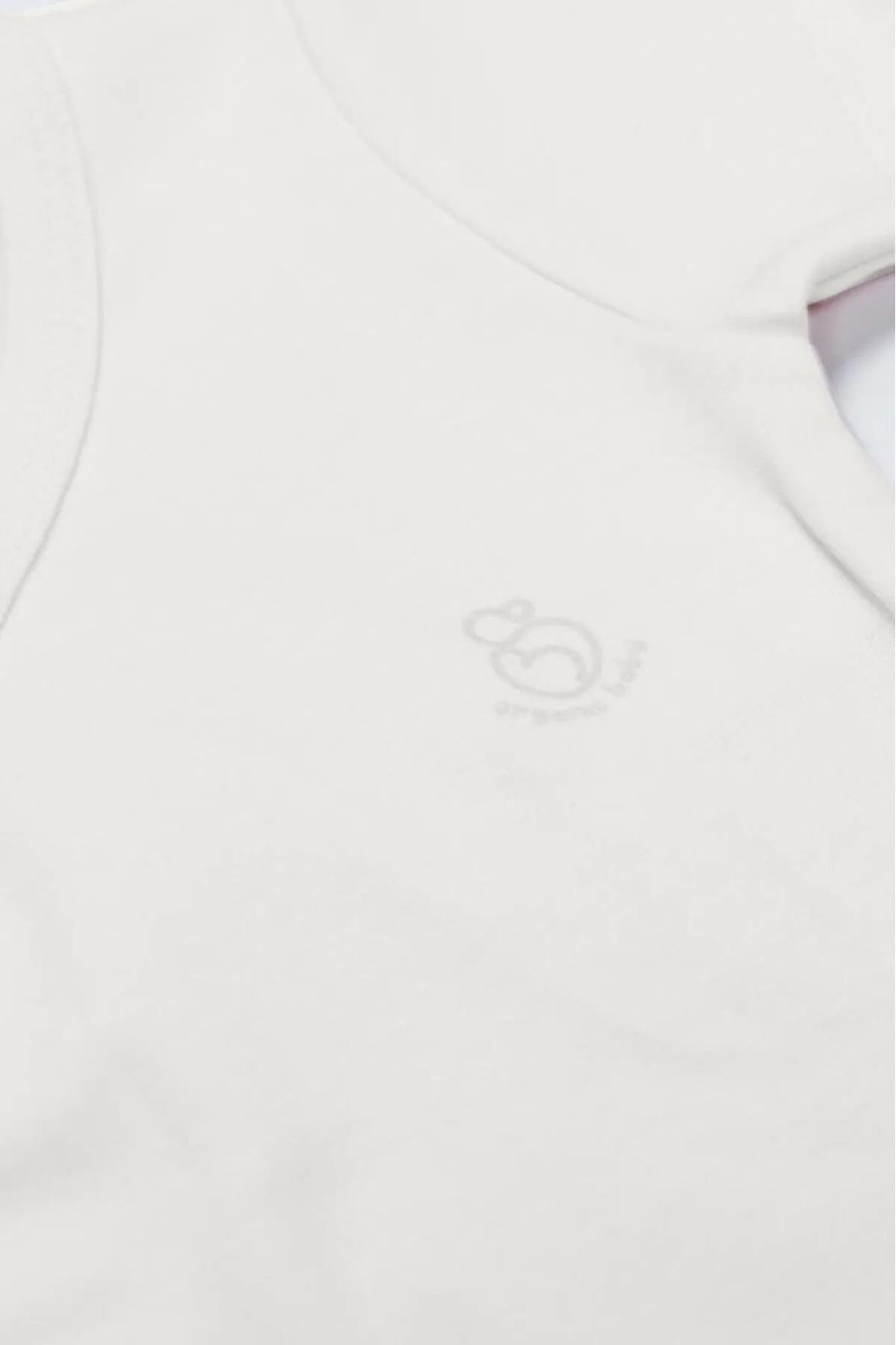 Organik Natural Basic Style Kruvaze Uzun Kol Body BS17102 Ekru
