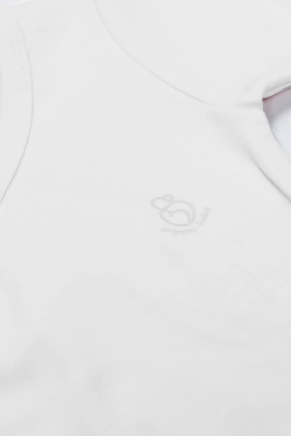 Organik Natural Basic Style Kruvaze Uzun Kol Body BS17102 Beyaz