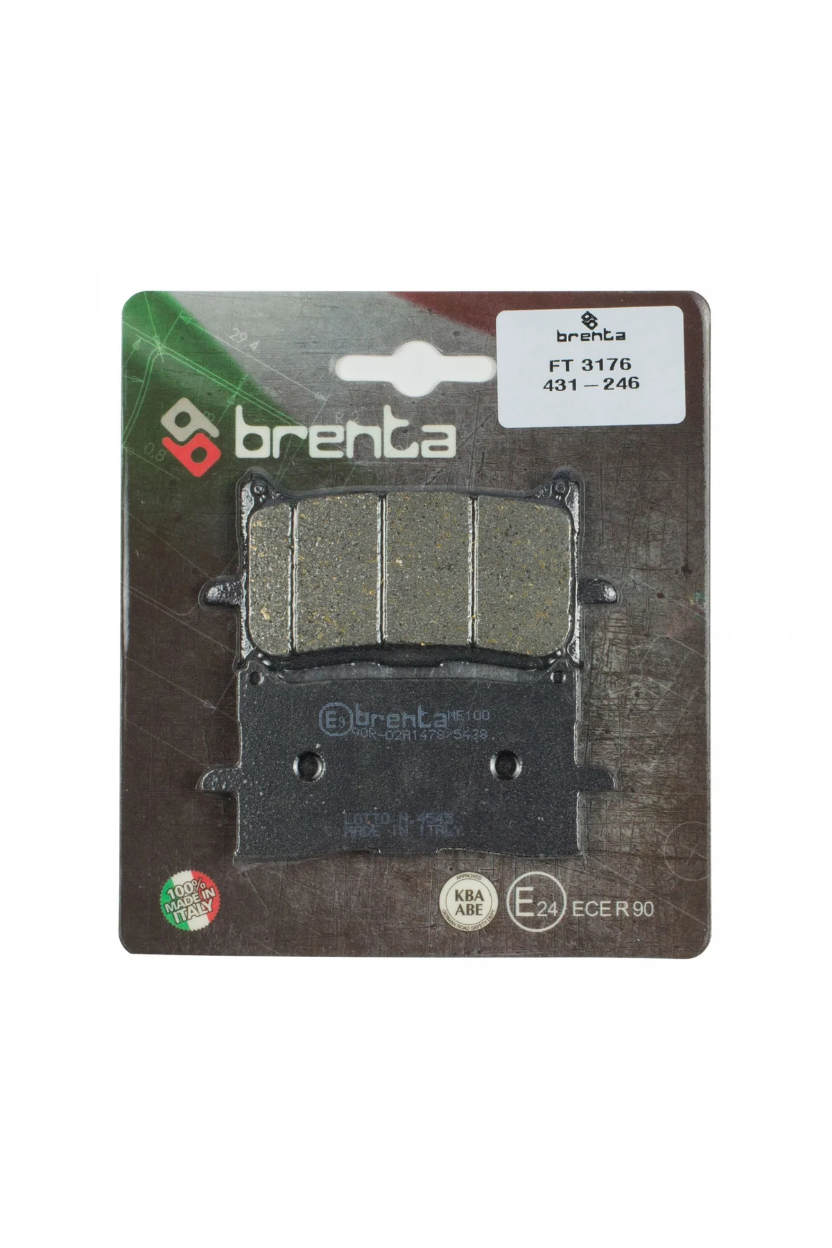 Organik Ön Disk Balata FT3176 - Honda CB 125R,X ADV,750(2018-2020 Organik Ön Disk Balata FT3176 - Honda CB 125R,X ADV,750(2018-2020
