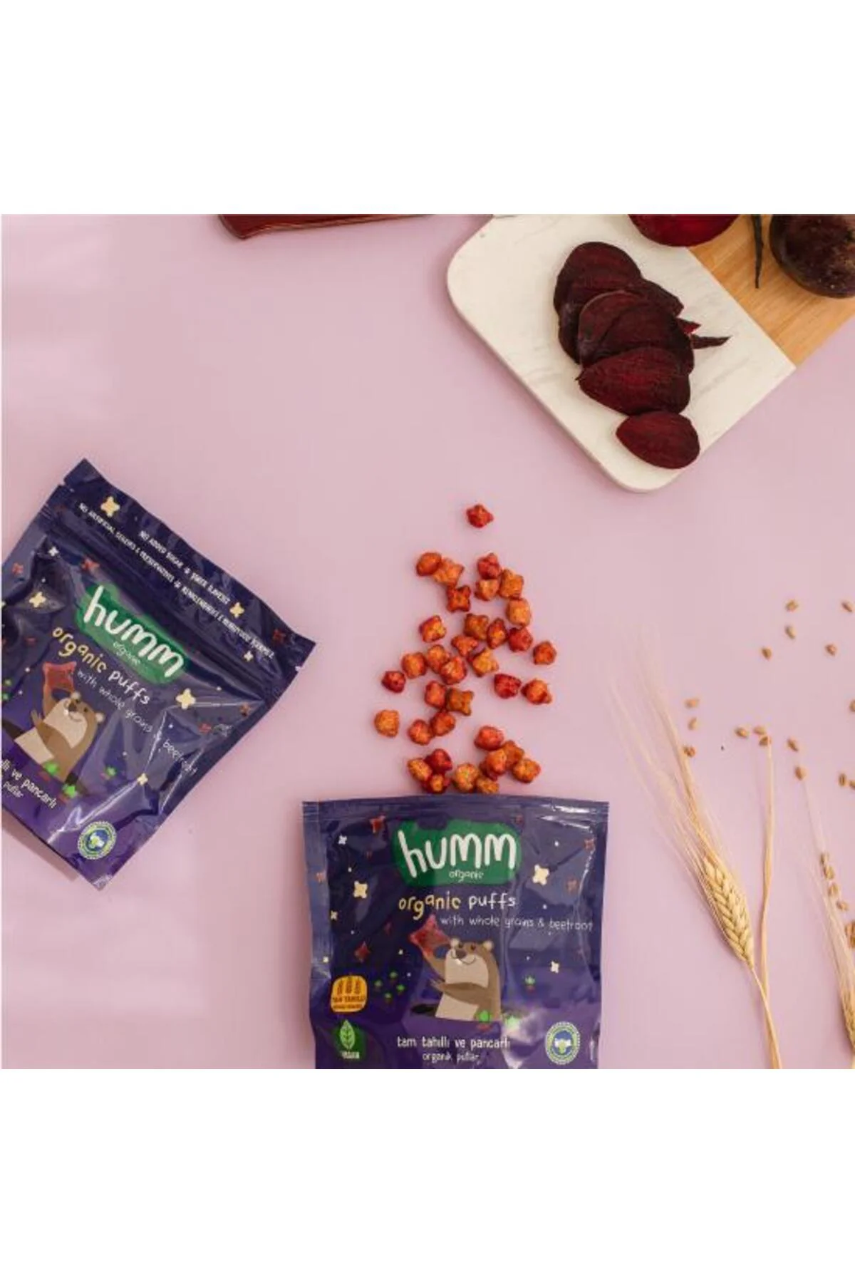 Organik Pancarlı ve Tam Tahıllı Puflar 30 Gr