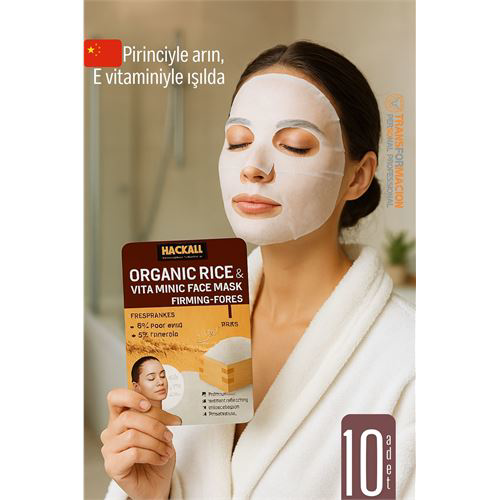 Organik Pirinç & Vitamin E Yüz Maskesi – Gözenek Sıkılaştırıcı Ne Organik Pirinç & Vitamin E Yüz Maskesi – Gözenek Sıkılaştırıcı Ne