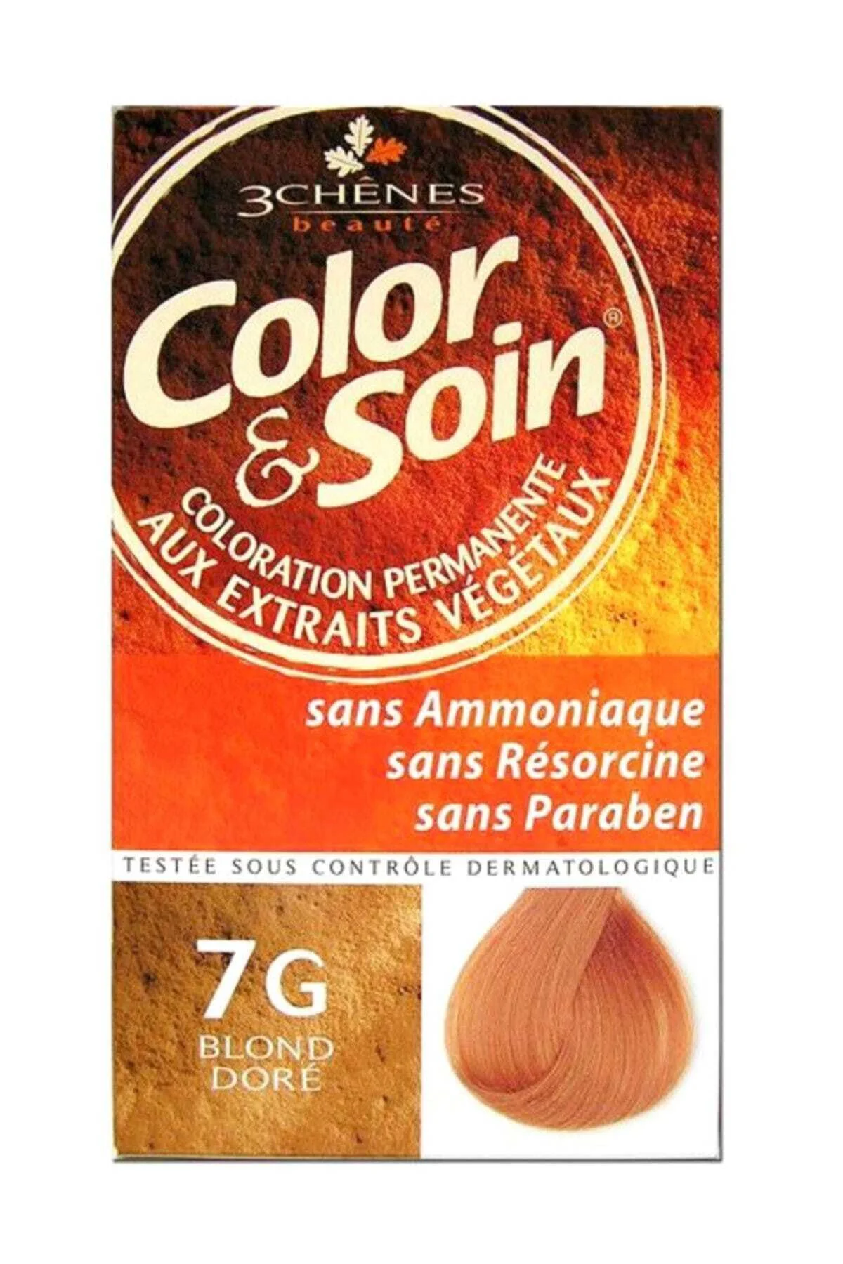 Organik Saç Boyası Color&soin 7g Blond Dore Golden Blond Altın Sa