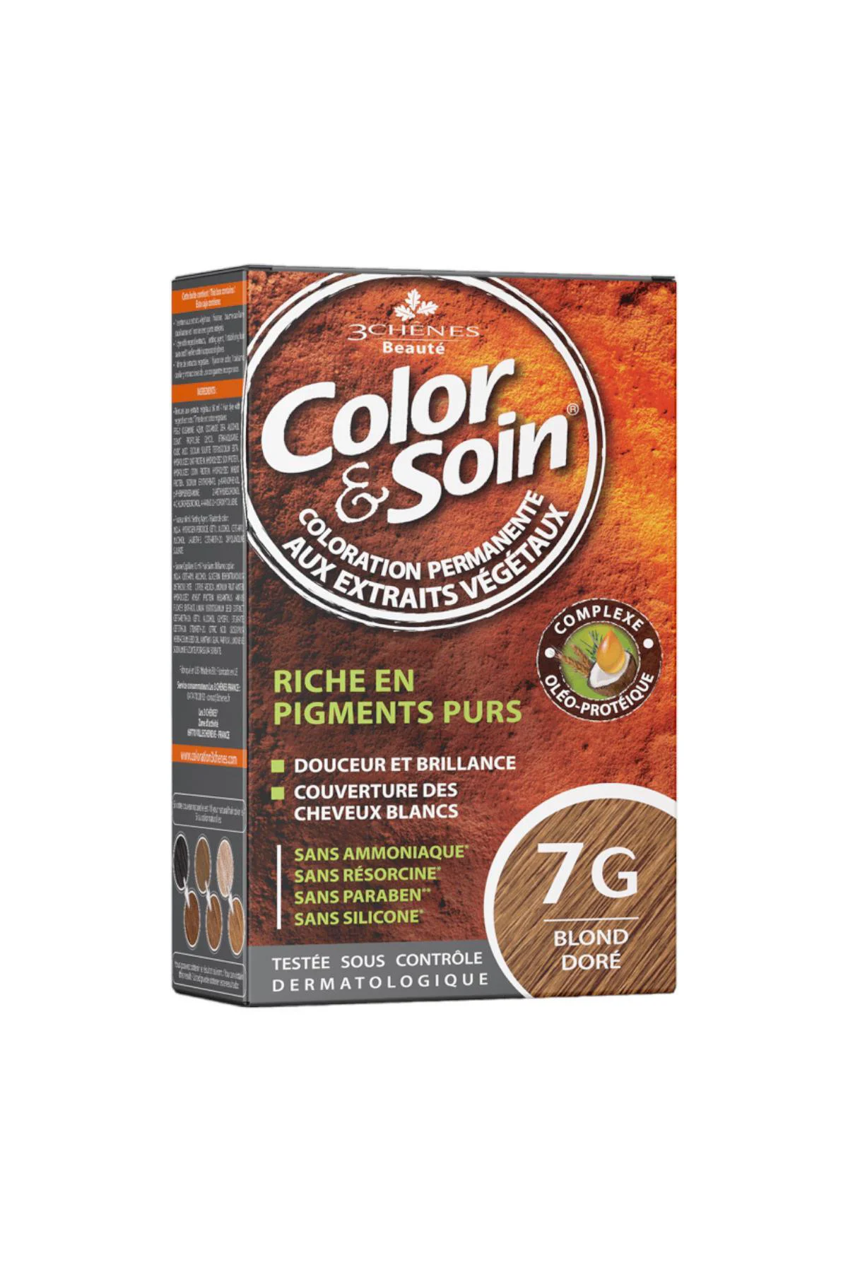 Organik Saç Boyası Color&soin 7g Blond Dore Golden Blond Altın Sarısı Organik Saç Boyası Color&soin 7g Blond Dore Golden Blond Altın Sarısı