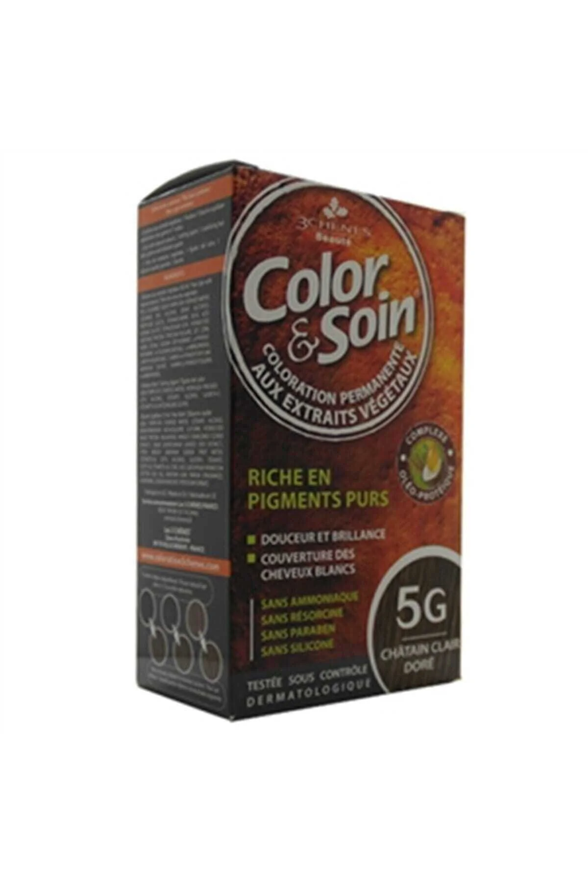 Organik Saç Boyası Color&soin 5g Chatain Clair Dore Light Golden 