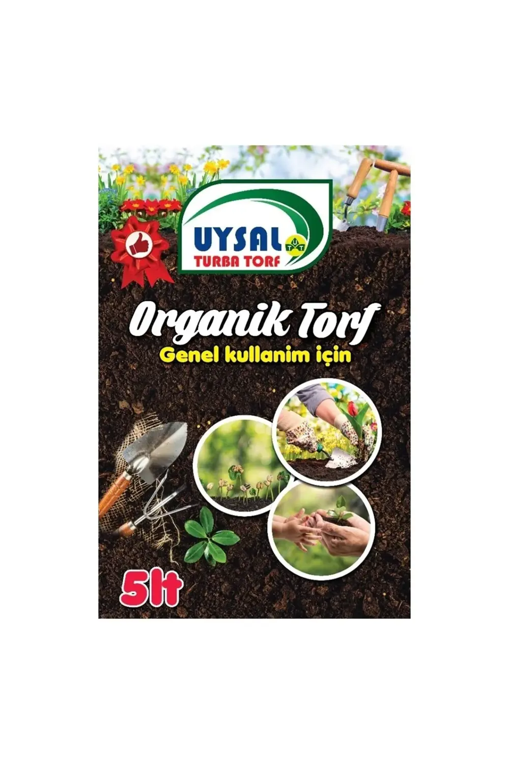 Organik Torf 5 Lt Genel Kullanım