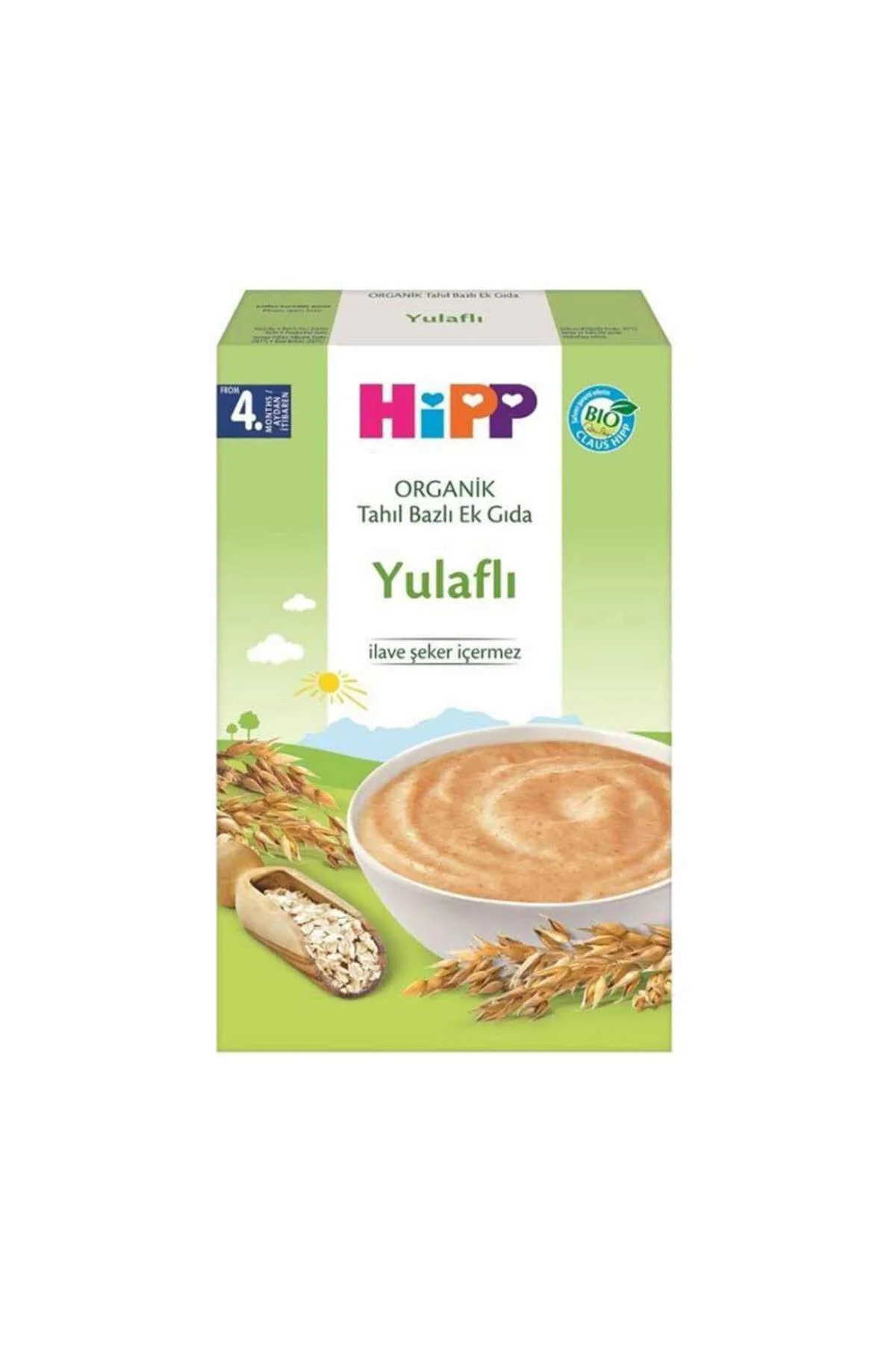 Organik Yulaflı Tahıl Bazlı Ek Gıda 200 Gr