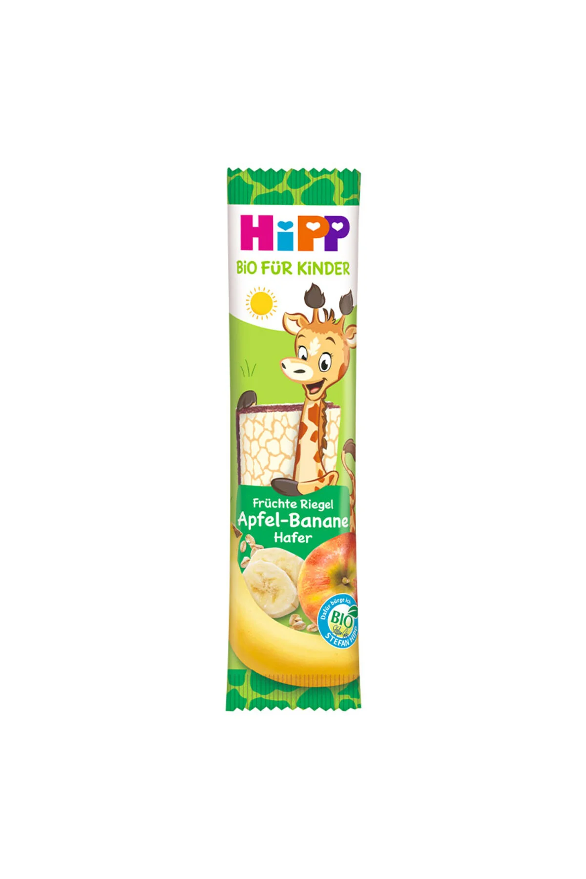 Organik Yulaﬂı Elmalı Muzlu Meyve Barı 23 Gr