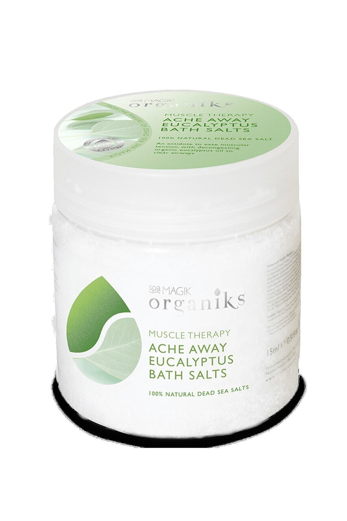 Dead Sea Spa Organiks Ache Away Eucalyptus Bath Salts 550G