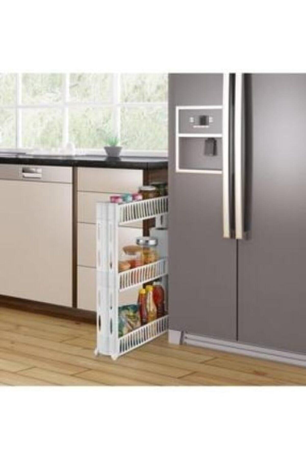 Asyahome Organizer 3 Katli Tekerlekli Organizers
