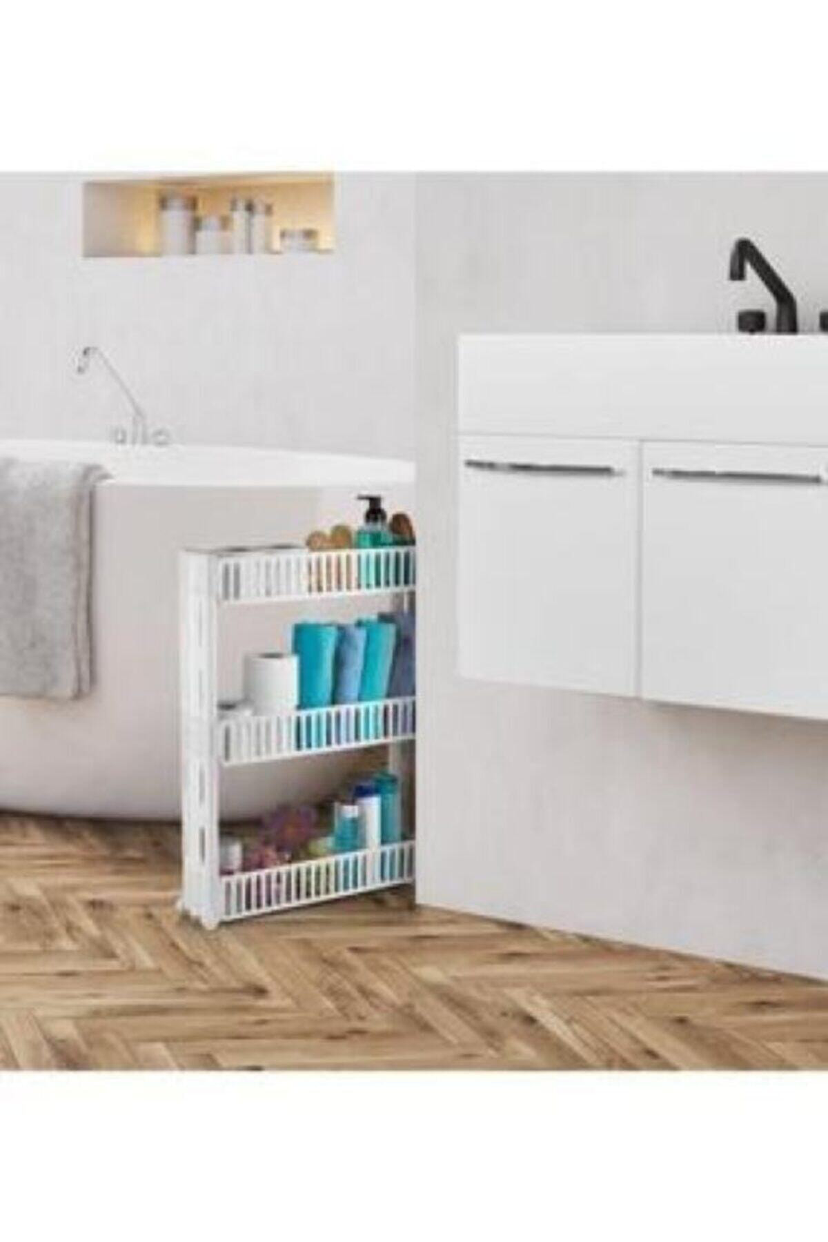 Asyahome Organizer 3 Katli Tekerlekli Organizers