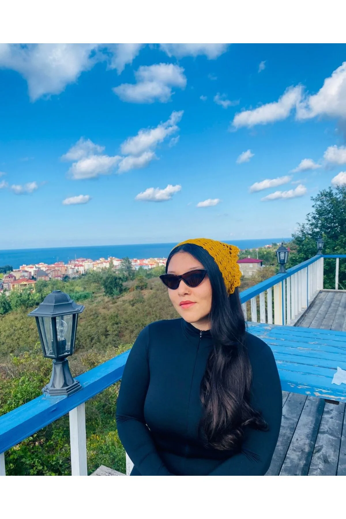 Örgü Bandana – Yelken Motifli - Hardal Sarısı- Rahat Bohem El Emeği Aksesuar Örgü Bandana – Yelken Motifli - Hardal Sarısı- Rahat Bohem El Emeği Aksesuar