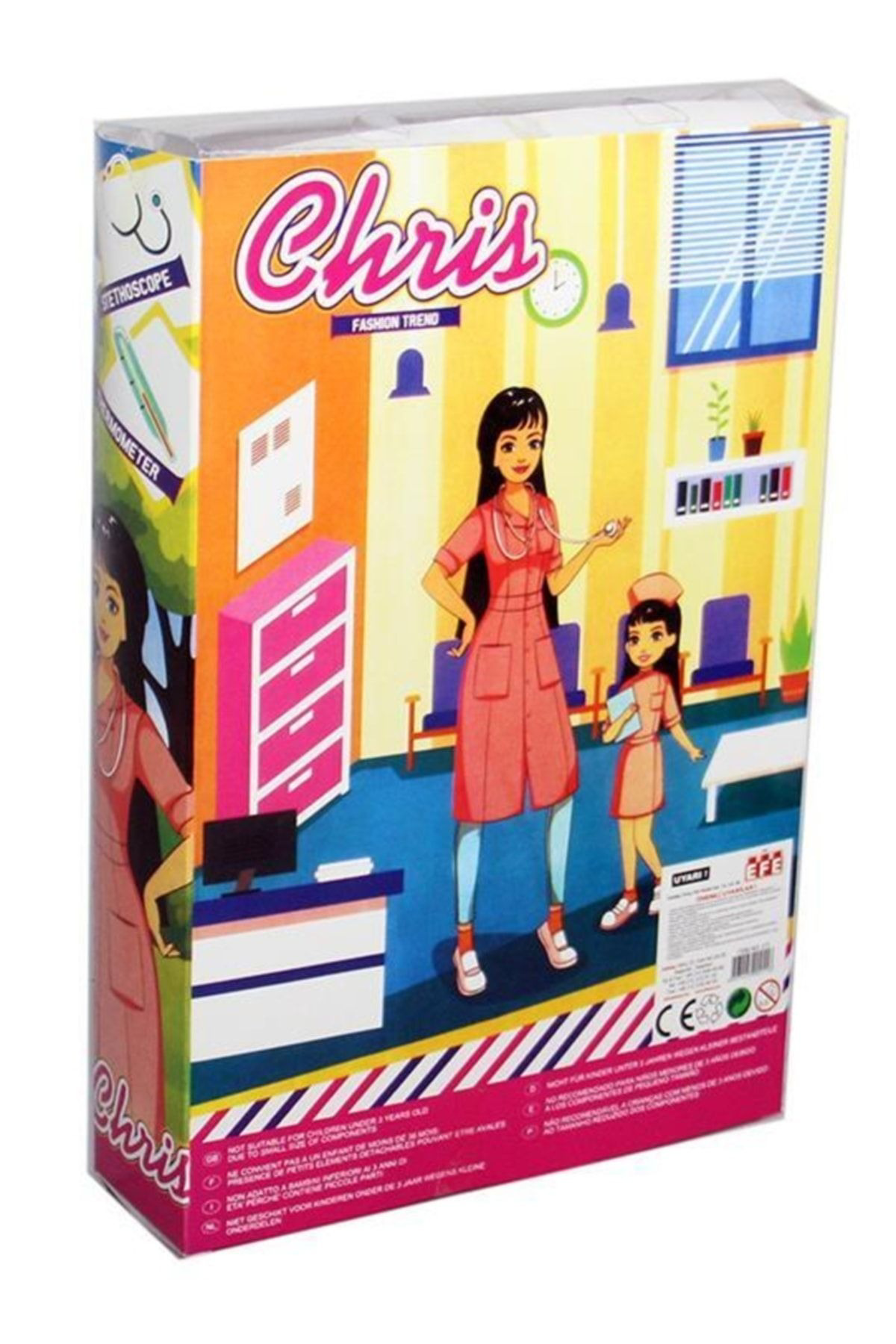 Oyuncak Store Örgü Elbiseli Model Bebek 29 Cm