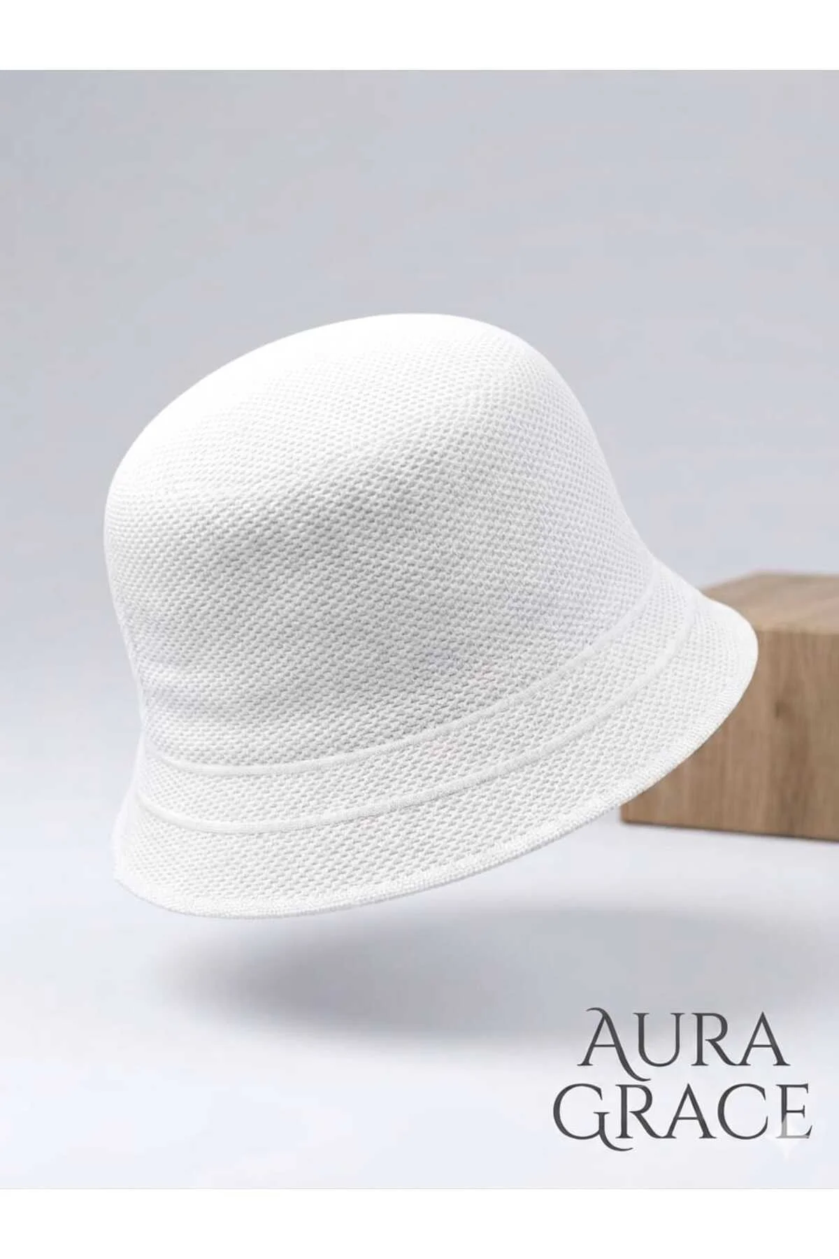 Örgü Hasır Görünümlü Çocuk & Genç Kova Şapka Nefes Alabilen Yazlık Bucket Hafif ve Şık Tasarım Günlük & Tatil Kullanım Trend Stil Sahibi Unisex