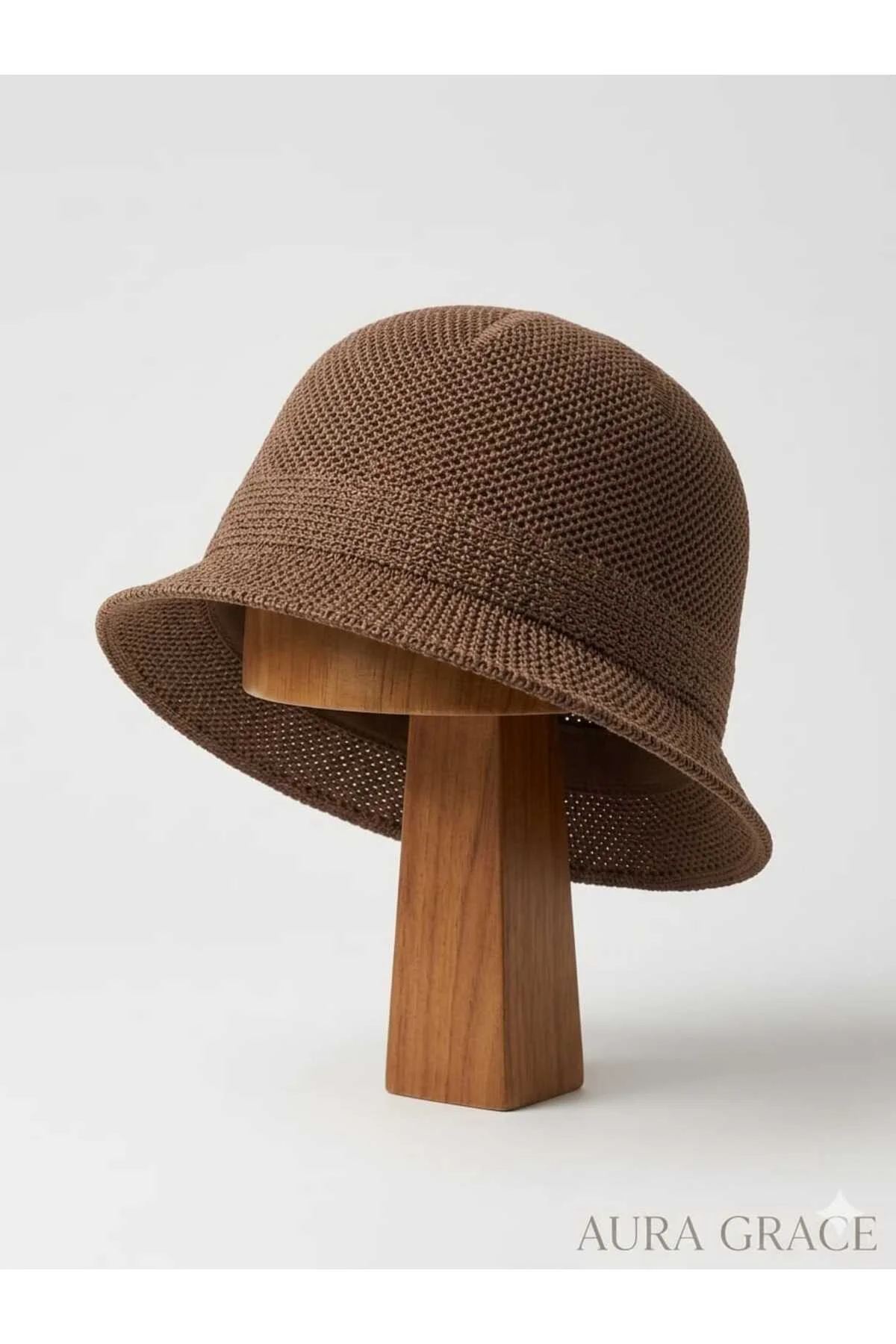 Örgü Hasır Görünümlü Kova Şapka Nefes Alabilen Yazlık Bucket Hafif ve Şık Tasarım Günlük & Tatil Kullanım Trend Stil Sahibi Unisex