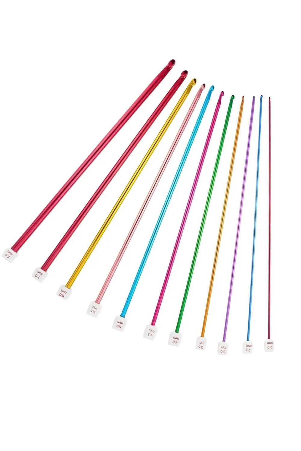 Örgü Tığ Metalize 35 cm 5 Numara