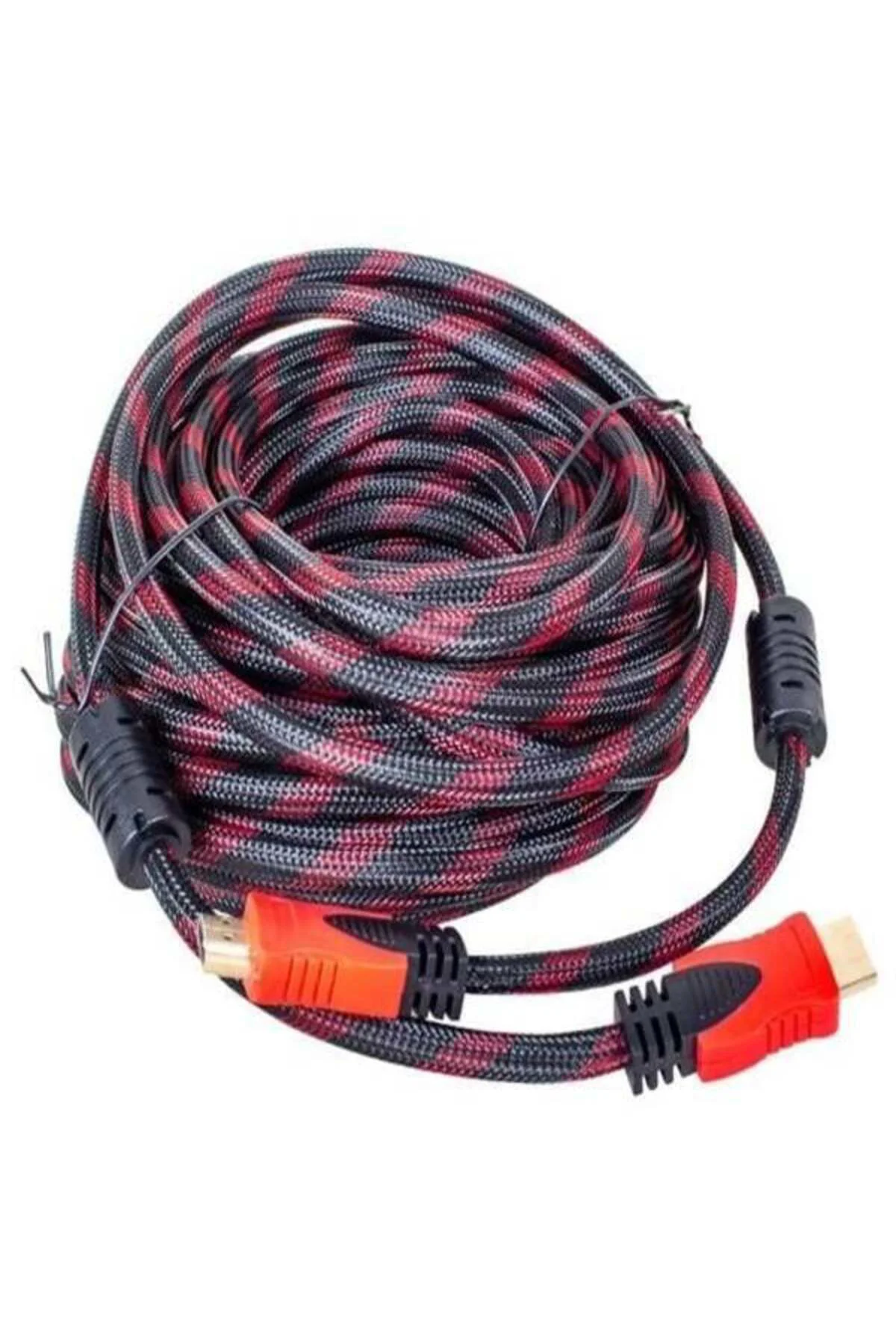 Örgülü Altın Uçlu 30 Metre Hdmı Kablo
