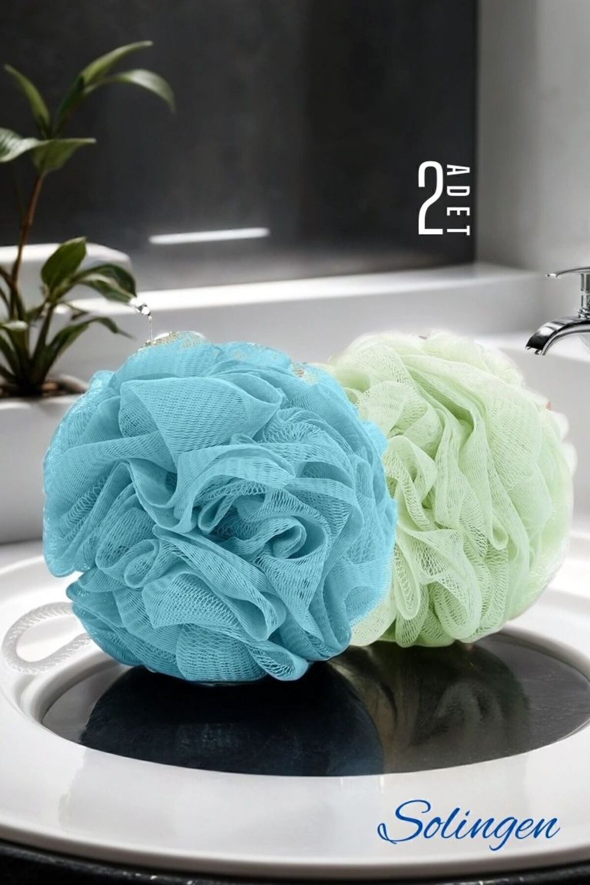 Transformacion Örgülü Duş Lifi 2 Adet Solingen 720546