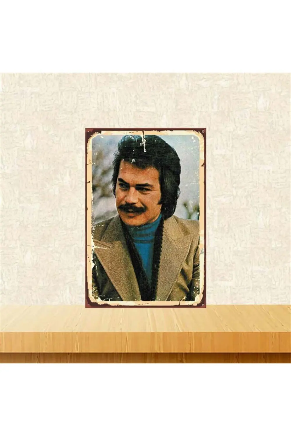 Orhan Gencebay Retro Ahşap Poster Tkfx3737 20x30 cm Orhan Gencebay Retro Ahşap Poster Tkfx3737 20x30 cm