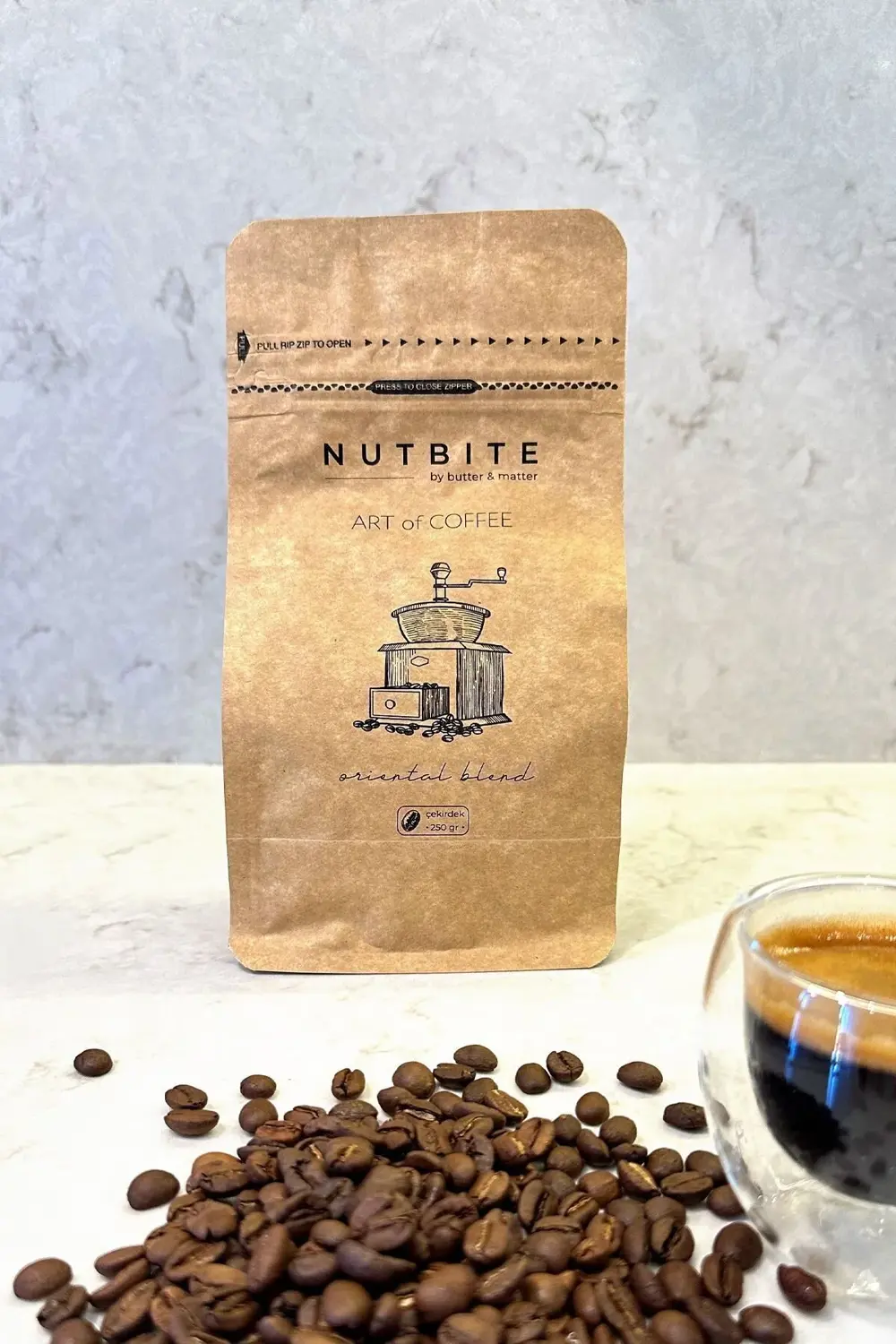 Oriental Blend 250gr - (Çekirdek veya Öğütülmüş Seçeneği) - Nitel