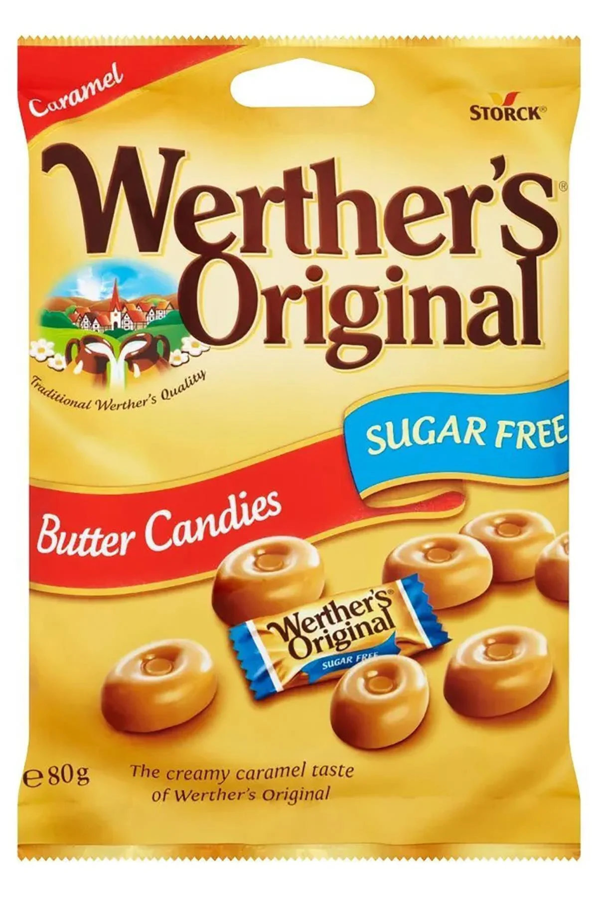 Original Butter Candies Sugar Free 80GR
