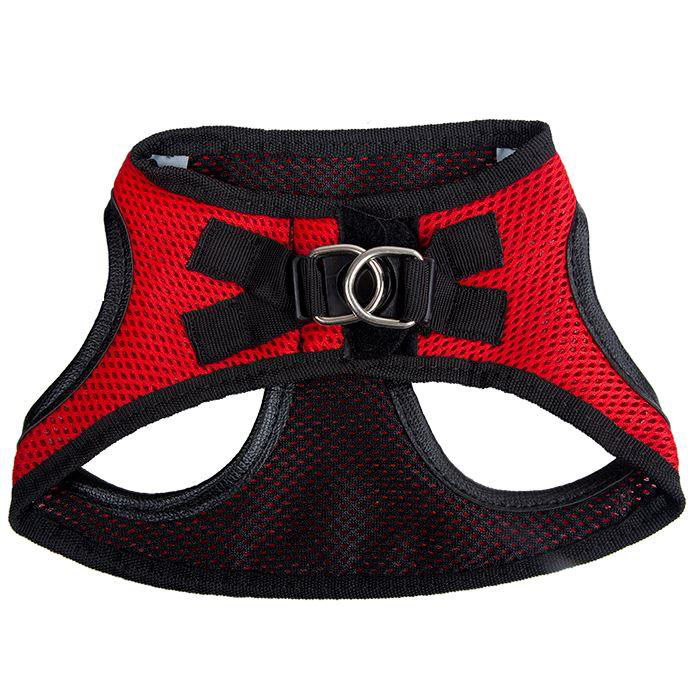 Orijin Köpek Göğüs Tasması M Kırmızı GÖVDESİ 30-35cm ARASI OLAN K