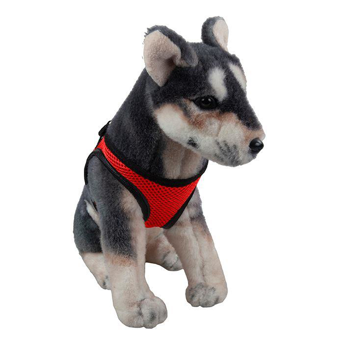 Orijin Köpek Göğüs Tasması M Kırmızı GÖVDESİ 30-35cm ARASI OLAN K