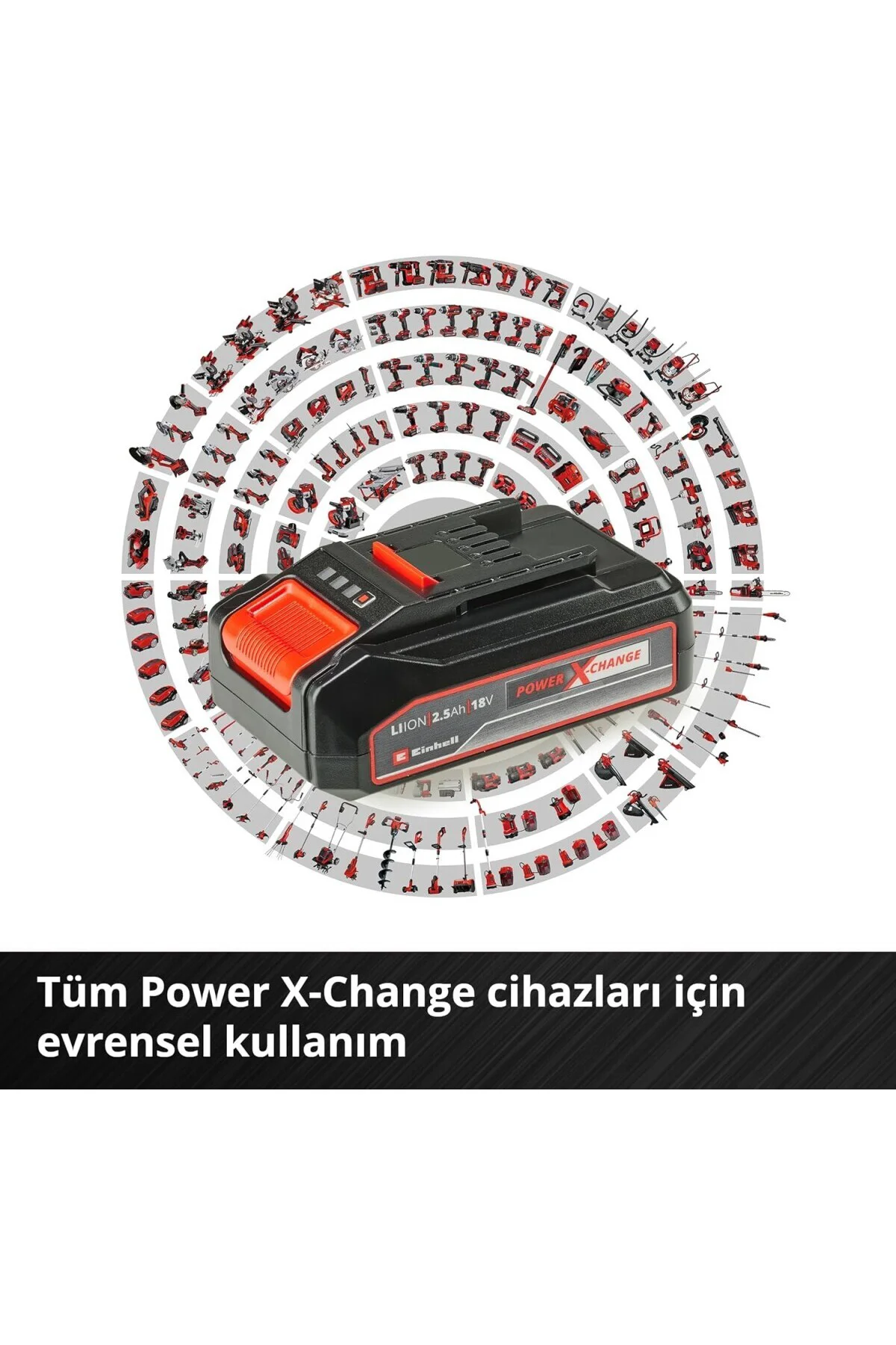 Orijinal 18 V 2.5 Ah PXC Başlangıç Kiti (Akü & Şarj Cihazı, 18 V,