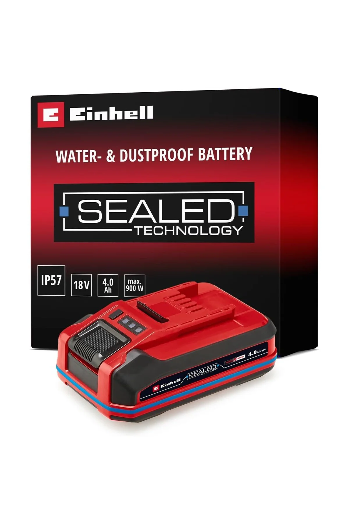 Orijinal 18 V 4.0 Ah SEALED Power X-Change PLUS (18 V Akü, Su ve 