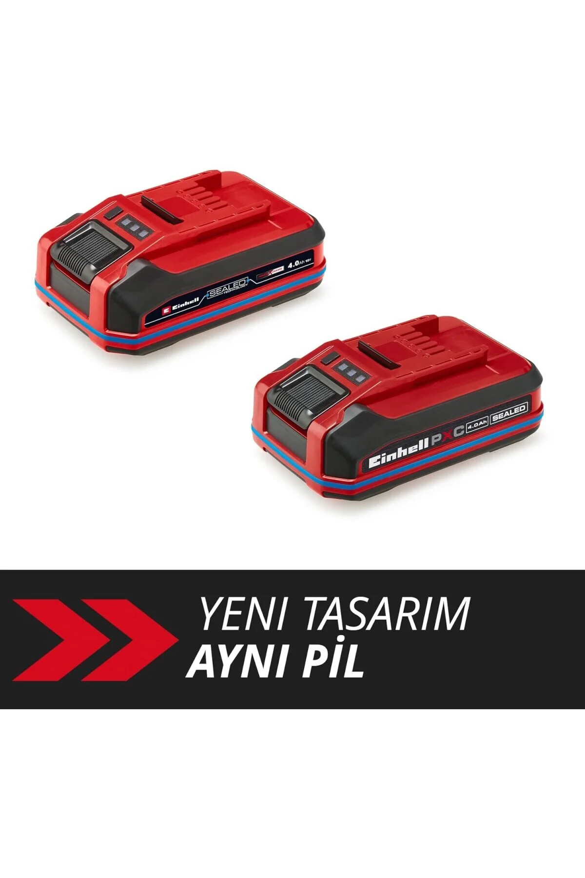 Orijinal 18 V 4.0 Ah SEALED Power X-Change PLUS (18 V Akü, Su ve 
