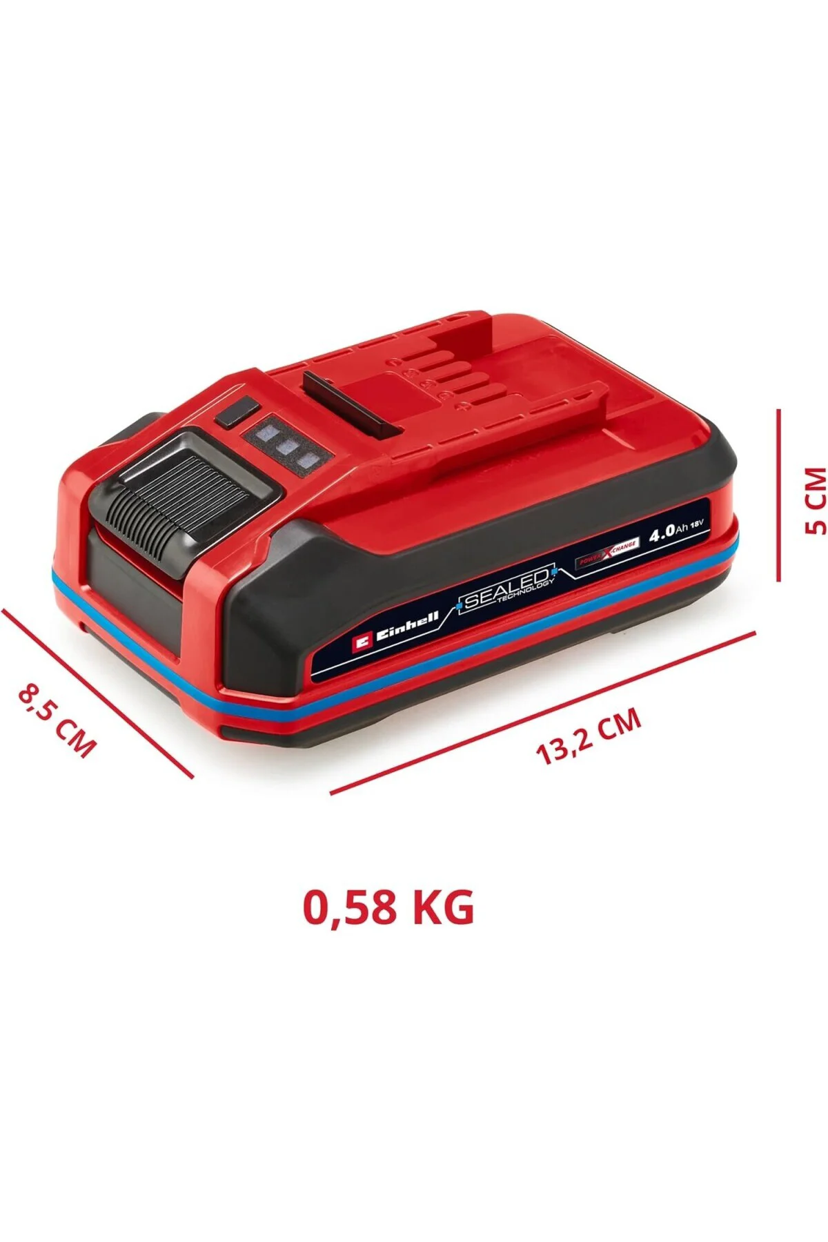 Orijinal 18 V 4.0 Ah SEALED Power X-Change PLUS (18 V Akü, Su ve 