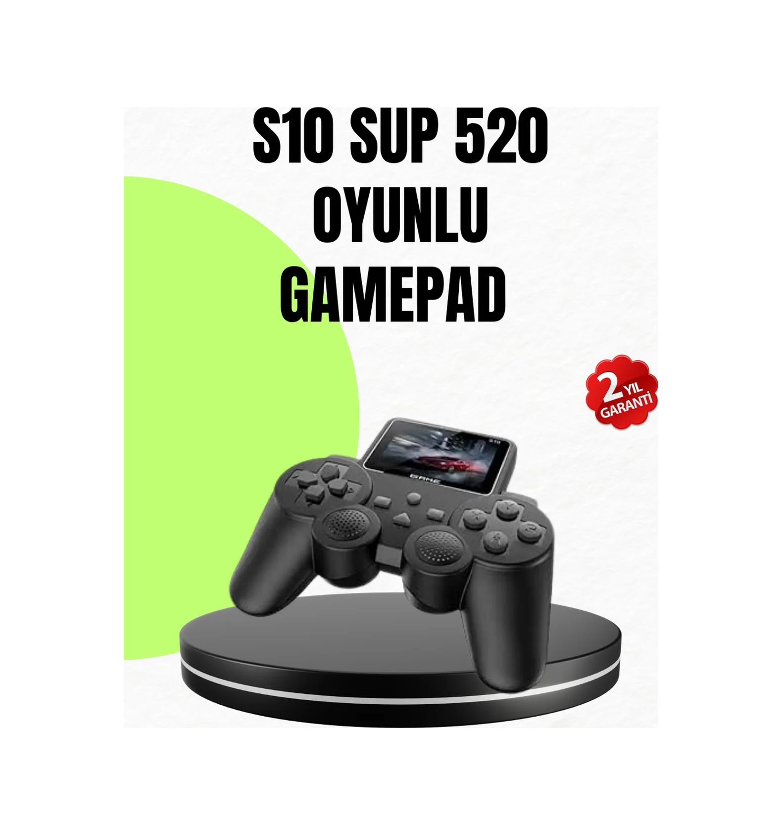 Orijinal 2025 S10 Gamepad 520 Oyunlu Hdmı Tv Bağlantılı A Kalite Atari