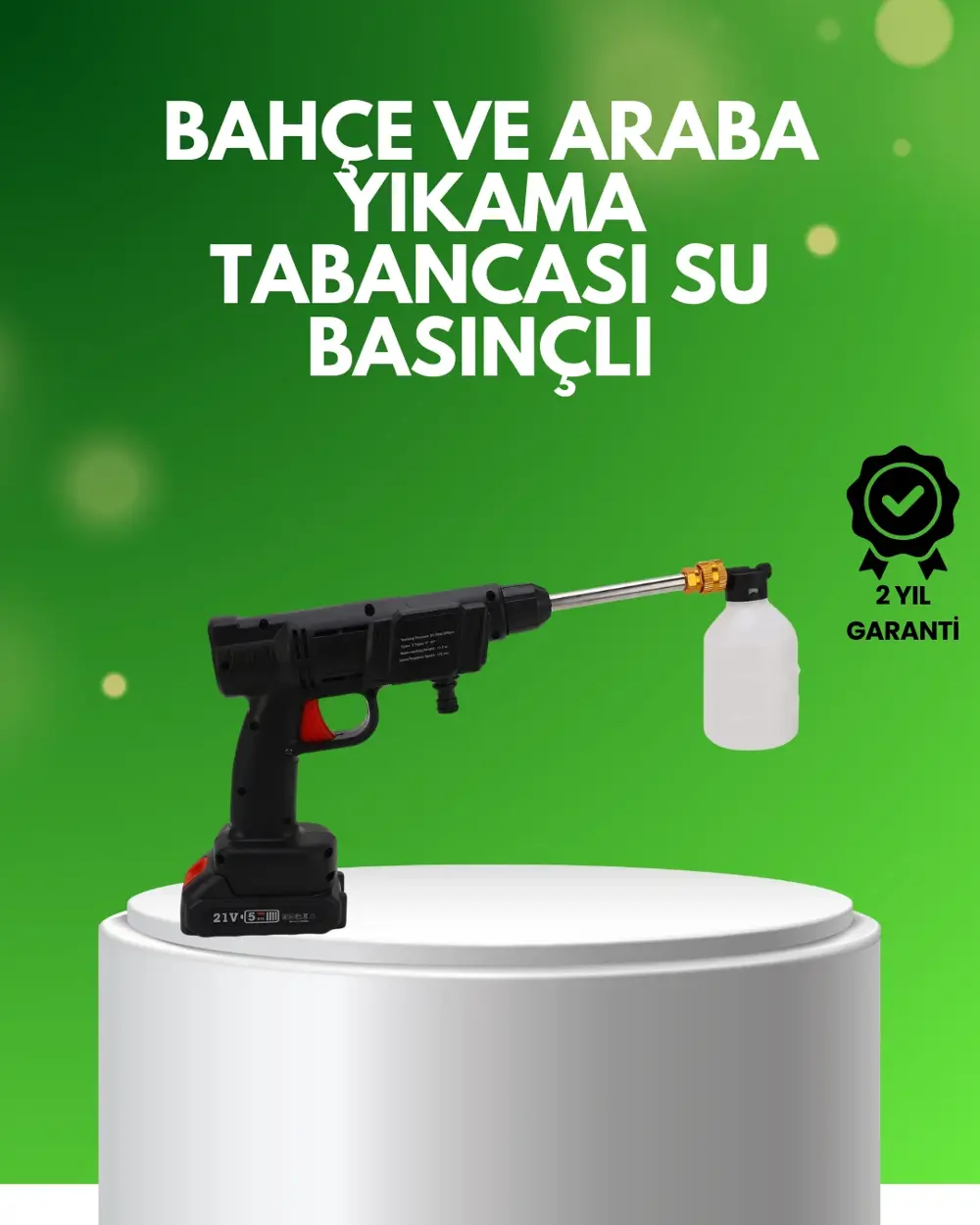 Orijinal 48V Şarjlı Basınçlı Temizlik Tabancası 2025 A Kalite Ser