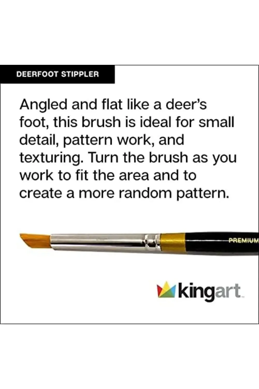 Orijinal Altın 9850 Serisi, Taklon Deerfoot Stippler, 3'lü Set Si