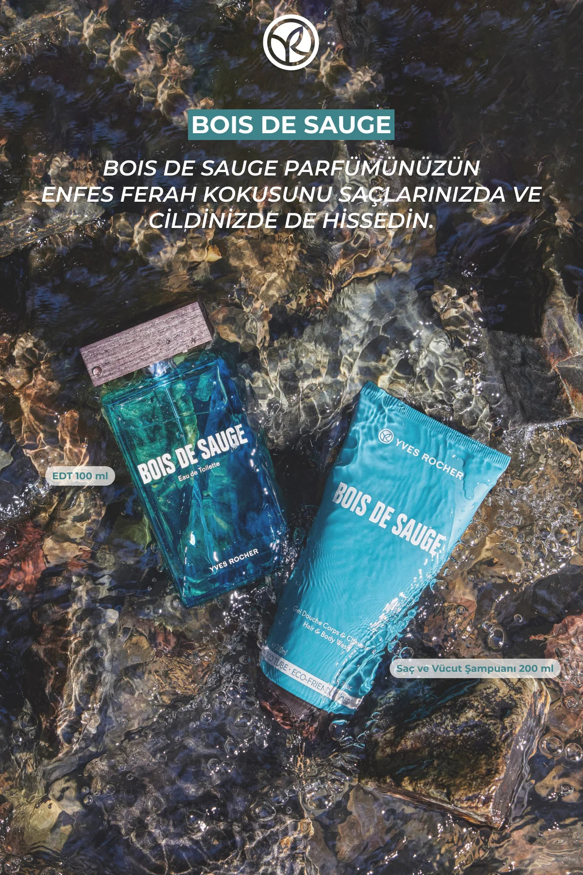Orijinal Boy Bois De Sauge Parfüm Seti
