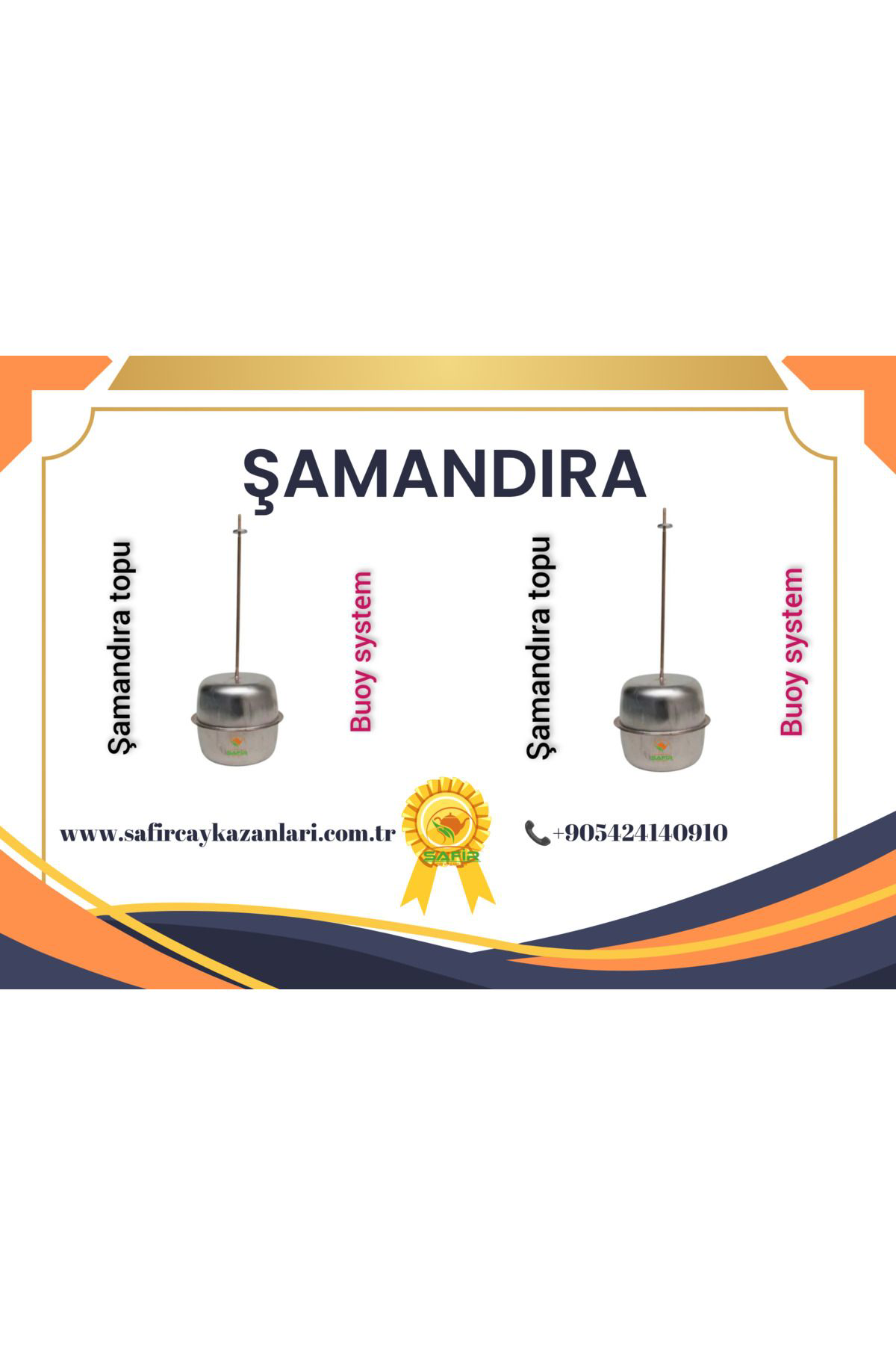 Orijinal Çay Kazanı Şamandıra Topu 1.kalite Çay Ocağı Şamandıra T