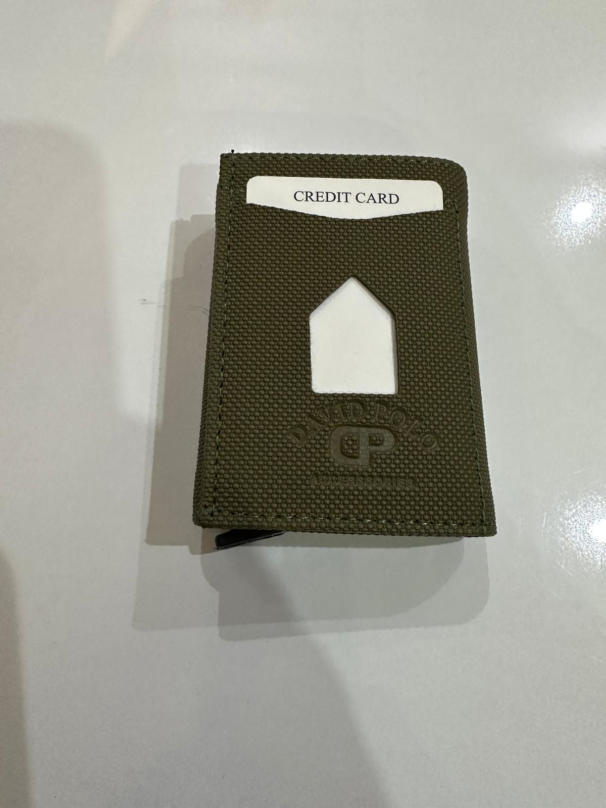 David Polo Orijinal Otomatik Mekanizmali Kutulu Para & Kartlikli Cüzdan