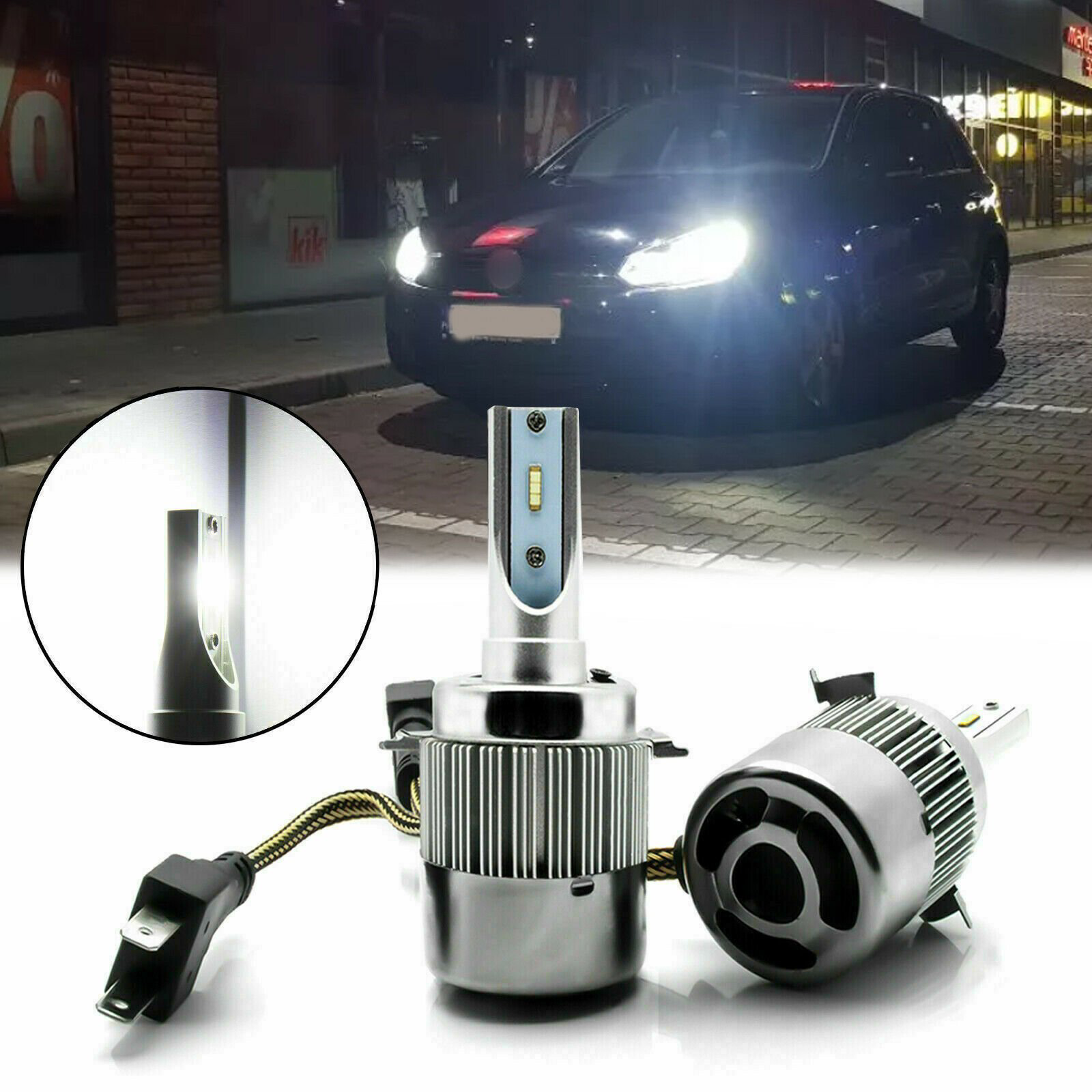 Orijinal Volkswagen H7 Led Far Ampulü 36W 4800Lm 12V-32V / Laam80