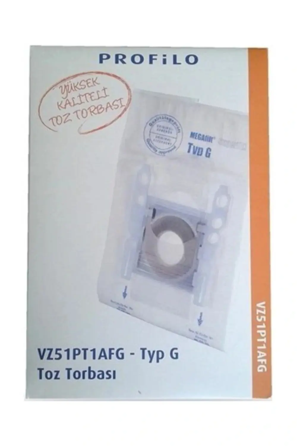 Orijinal Vz51pt1afg (5+1 Adet Filtre) Toz Torbası