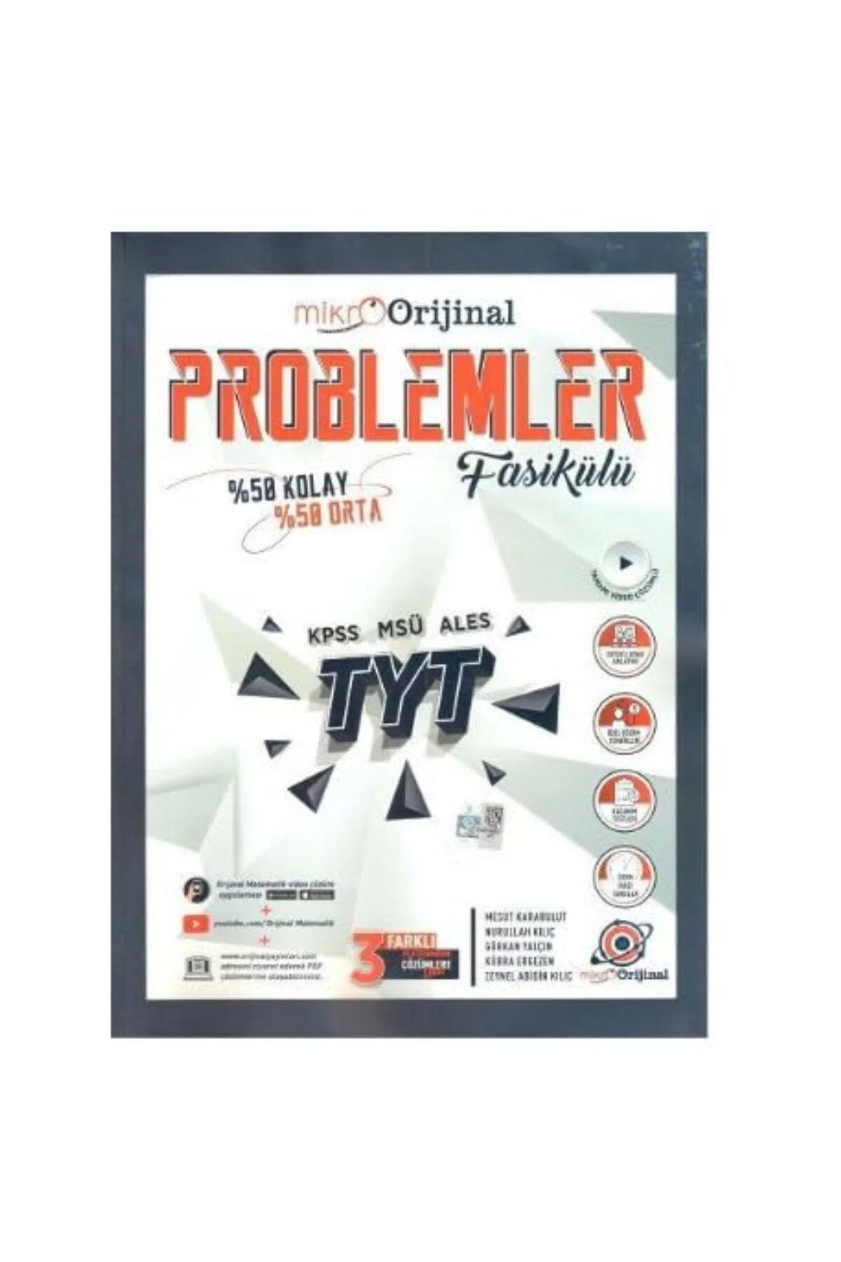 Orijinal Yayınları Tyt Problemler Fasikülü Soru Bankası Orijinal 