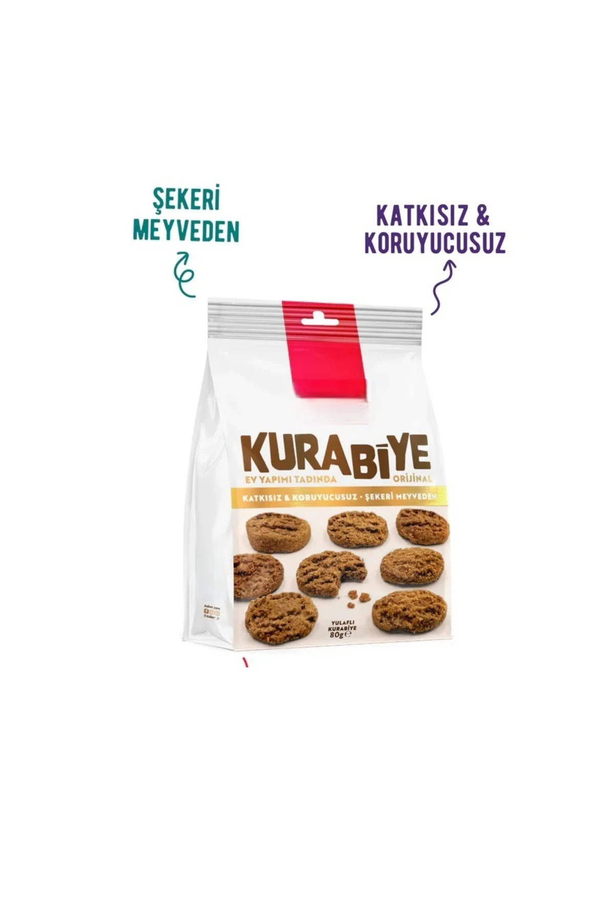 Orijinal Yulaflı Kurabiye 80 Gr Yulaflı