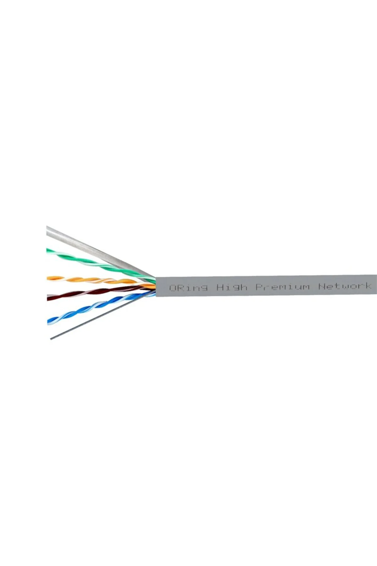 ORING RW-U0605GRY U/UTP CAT6 23AWG LSZH 250MHZ 500 METRE BAKIR GR