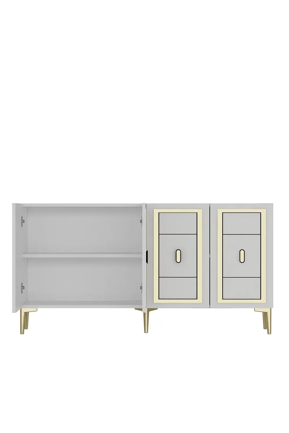 ORİONCT (KB150) KONSOL BEYAZ-ALTIN