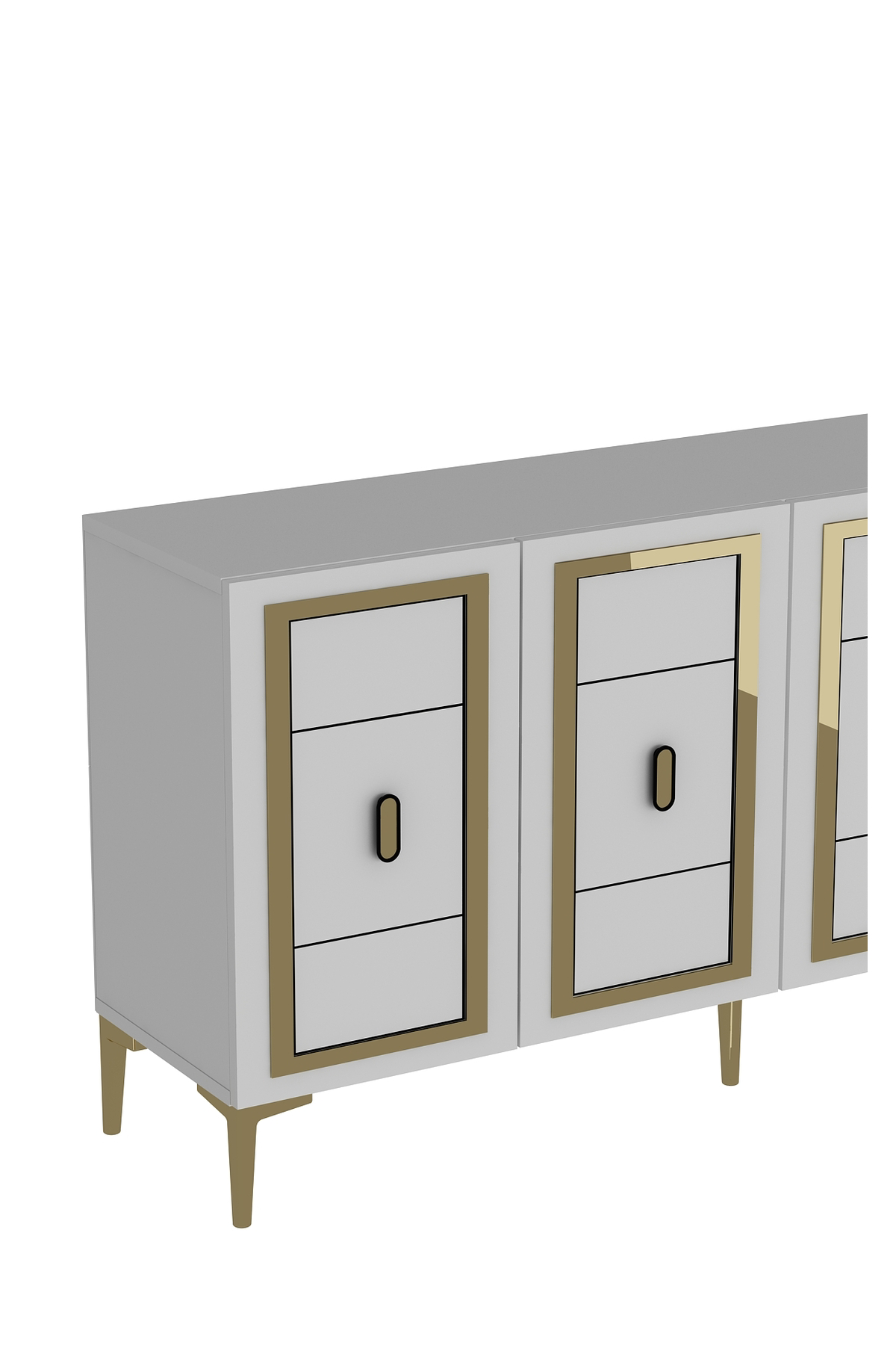 Cantek Dizayn Orionct (Kb150) Konsol Beyaz-Altin