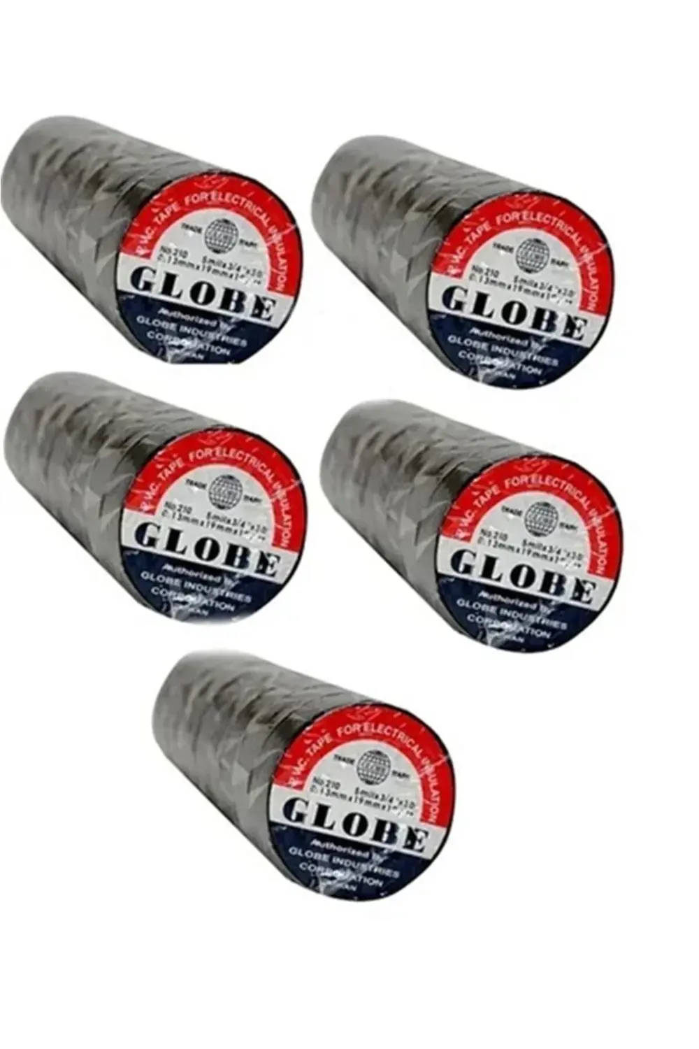 Orjinal 0.13MMX 19MMX 10MM Izole Bant Siyah 50'li Paket