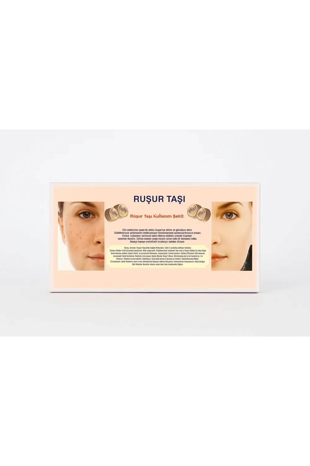 Orjinal 8 Adet Iran Ruşur Taşı Mühürlü Doğal Peeling