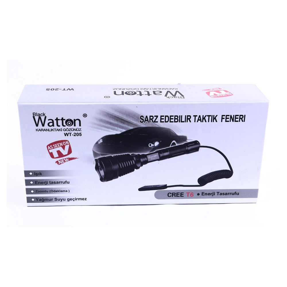 Just Cheap Store Orjinal 800 Lümen T6 Özel Avcı Feneri  Wt-205