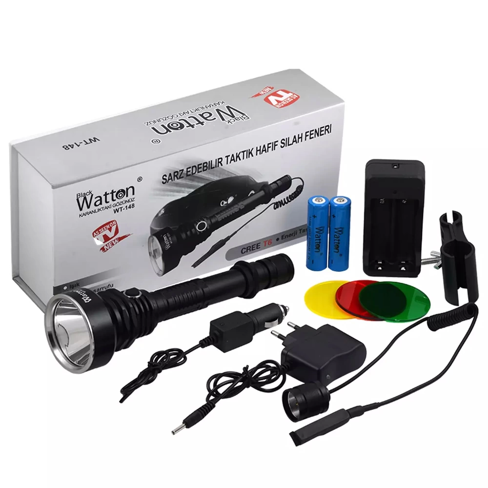 Just Cheap Store Orjinal 800 Lümen Tx6 Özel Avcı Feneri  Wt-148