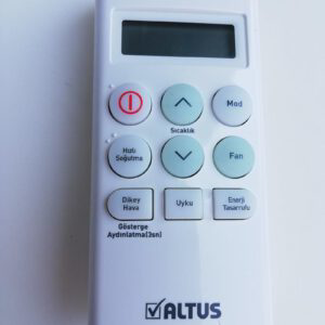 Orjınal Altus 5401460399 İnverter Klima Kumandası Orjınal Altus 5401460399 İnverter Klima Kumandası